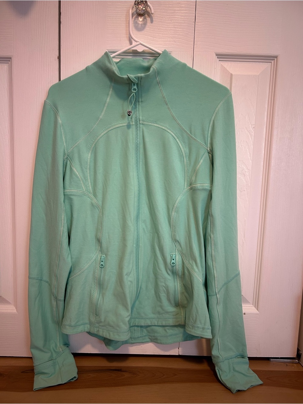 Lululemon Women's Mint Zip-Front Active Jacket